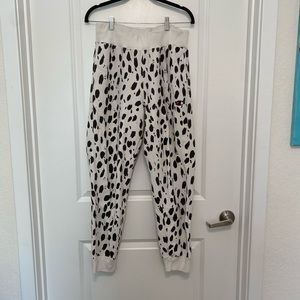 Champion cow print joggers. Limited edition